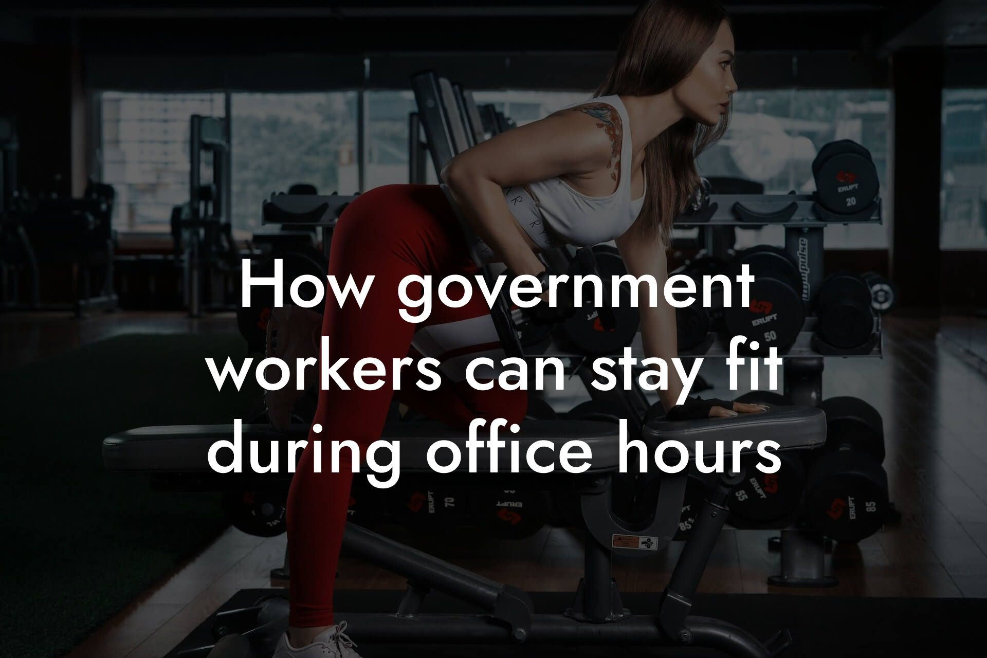 how government workers can stay fit during office hours tano performance dexa scanners body composition testing