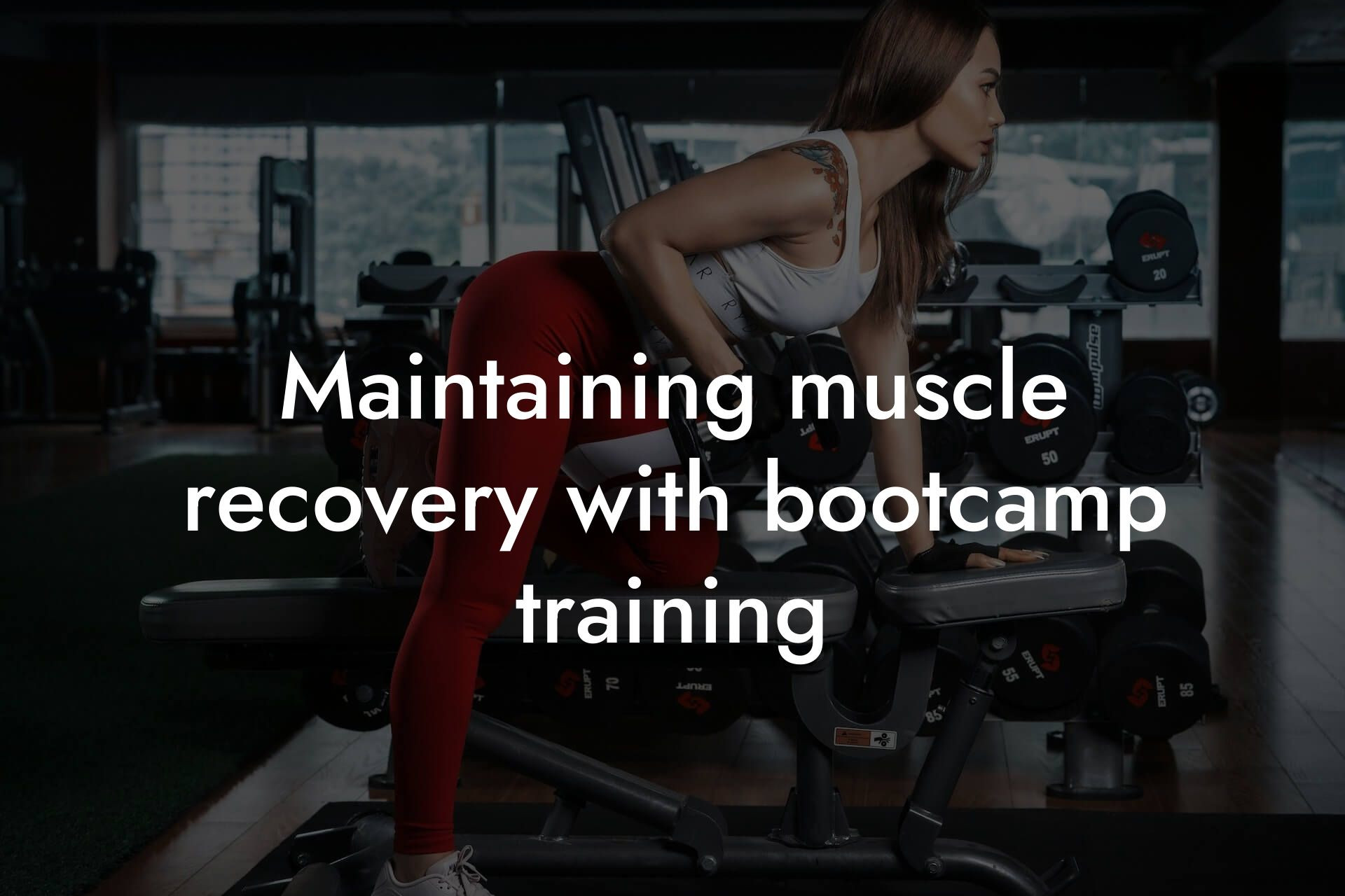 maintaining muscle recovery with bootcamp training tano performance dexa scanners body composition testing