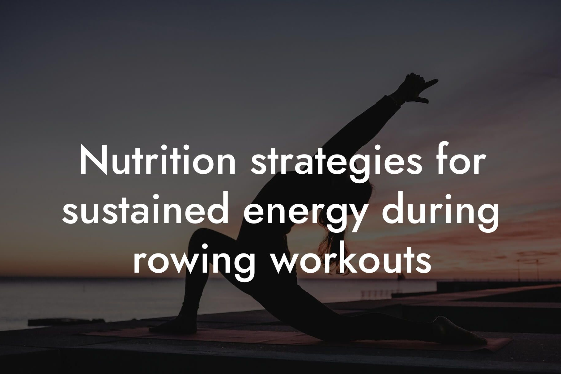 nutrition strategies for sustained energy during rowing workouts tano performance dexa scanners body composition testing