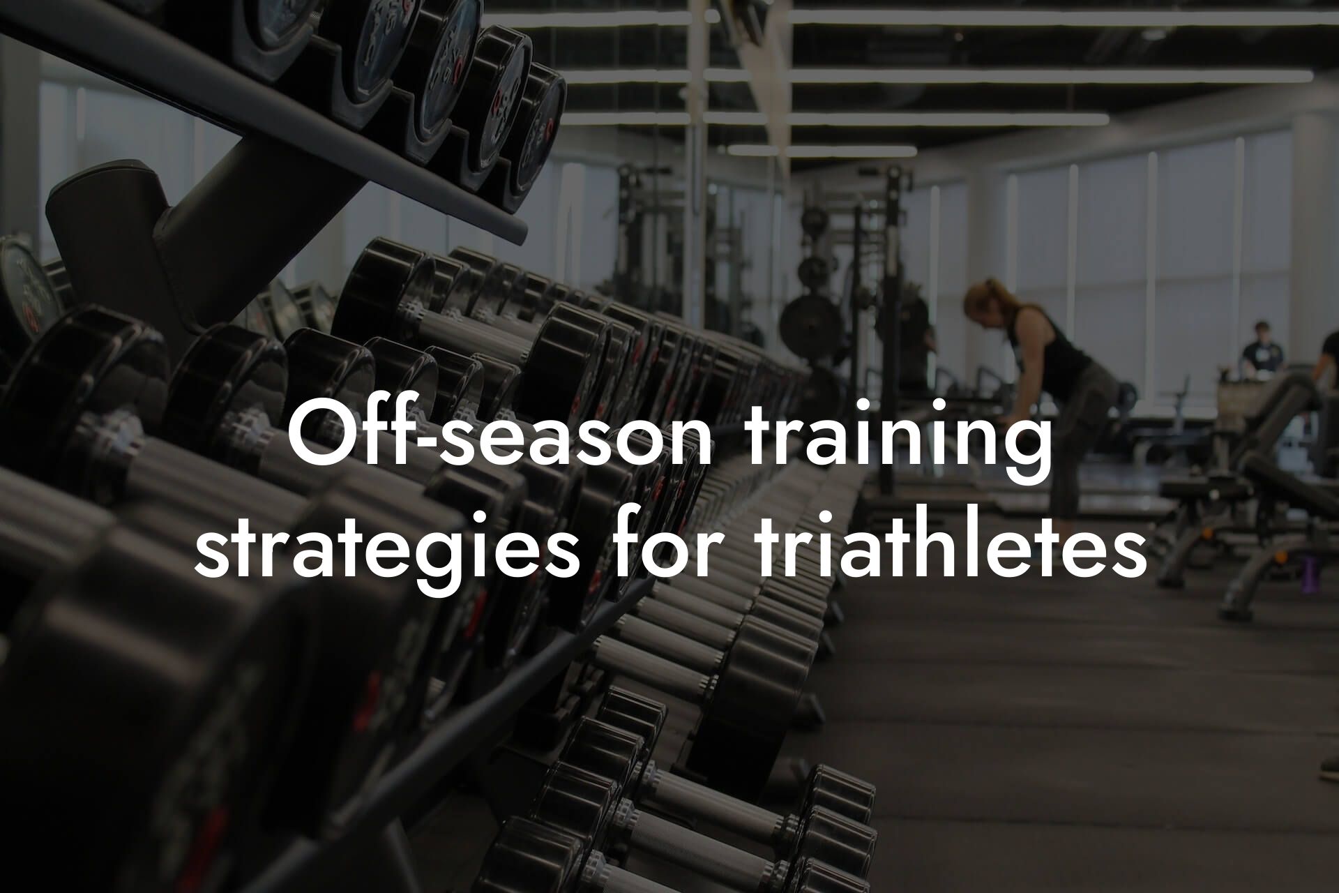 offseason training strategies for triathletes tano performance dexa scanners body composition testing