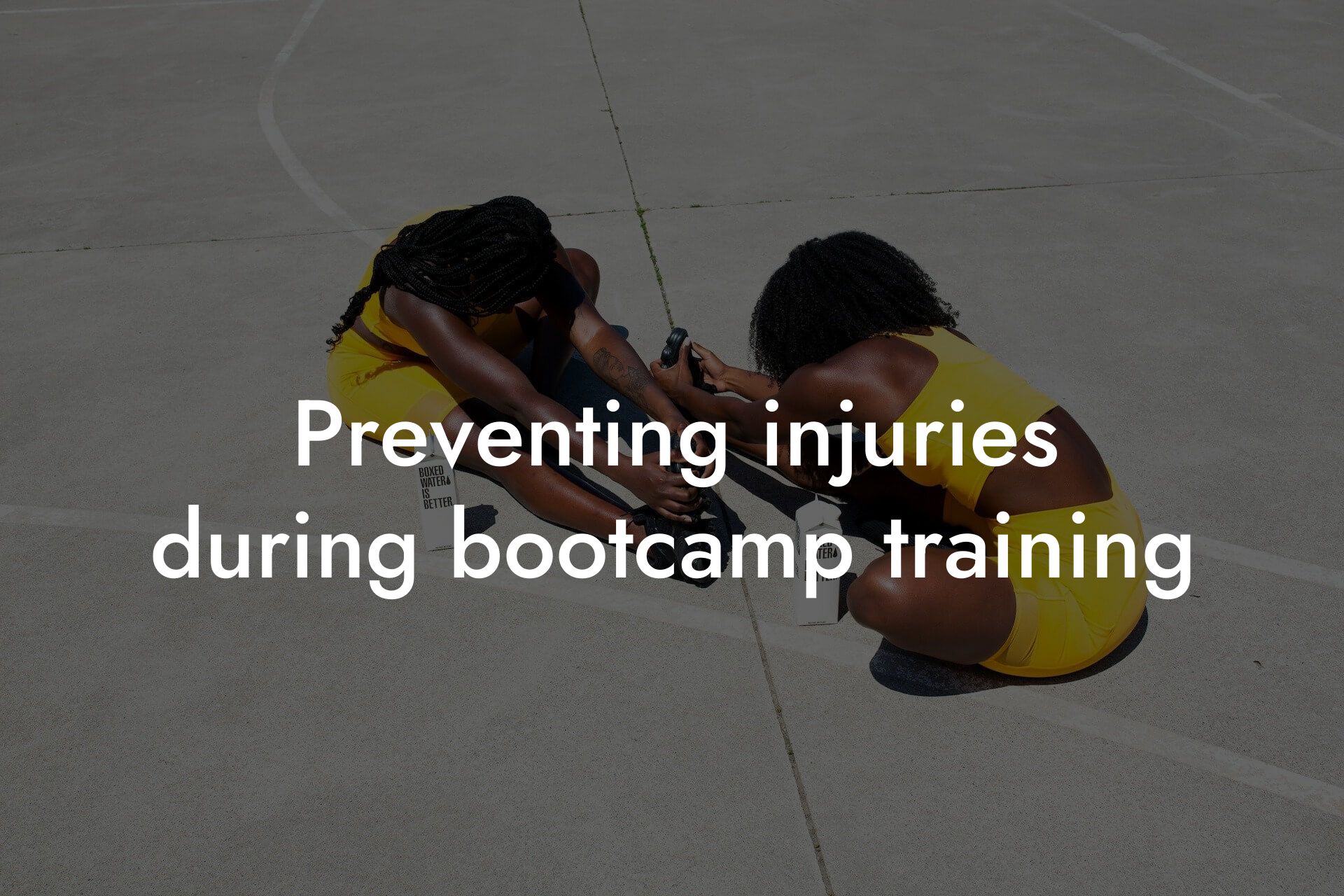 preventing injuries during bootcamp training tano performance dexa scanners body composition testing