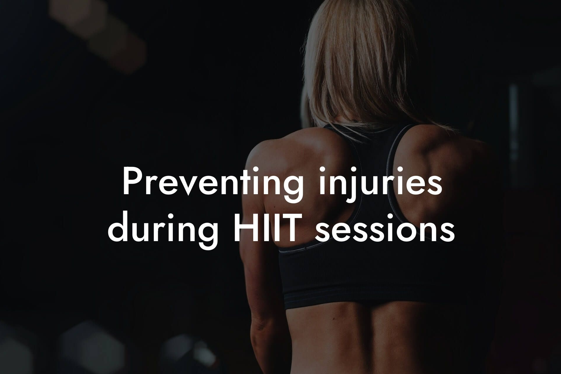 preventing injuries during hiit sessions tano performance dexa scanners body composition testing