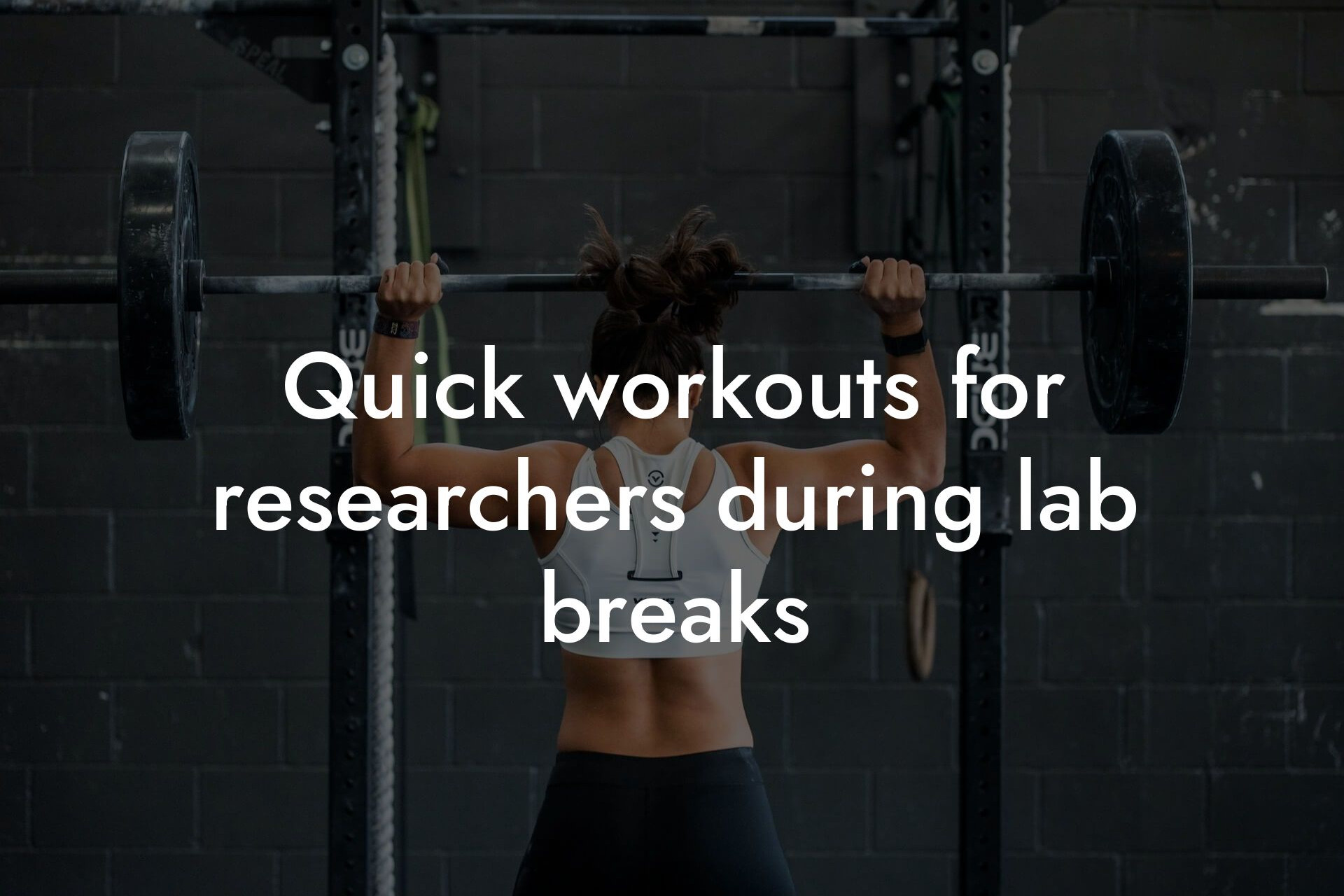 quick workouts for researchers during lab breaks tano performance dexa scanners body composition testing