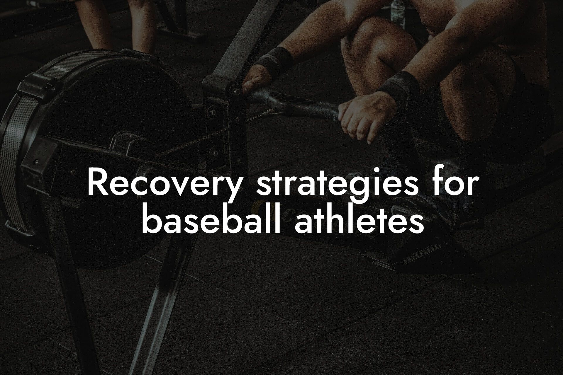 recovery strategies for baseball athletes tano performance dexa scanners body composition testing