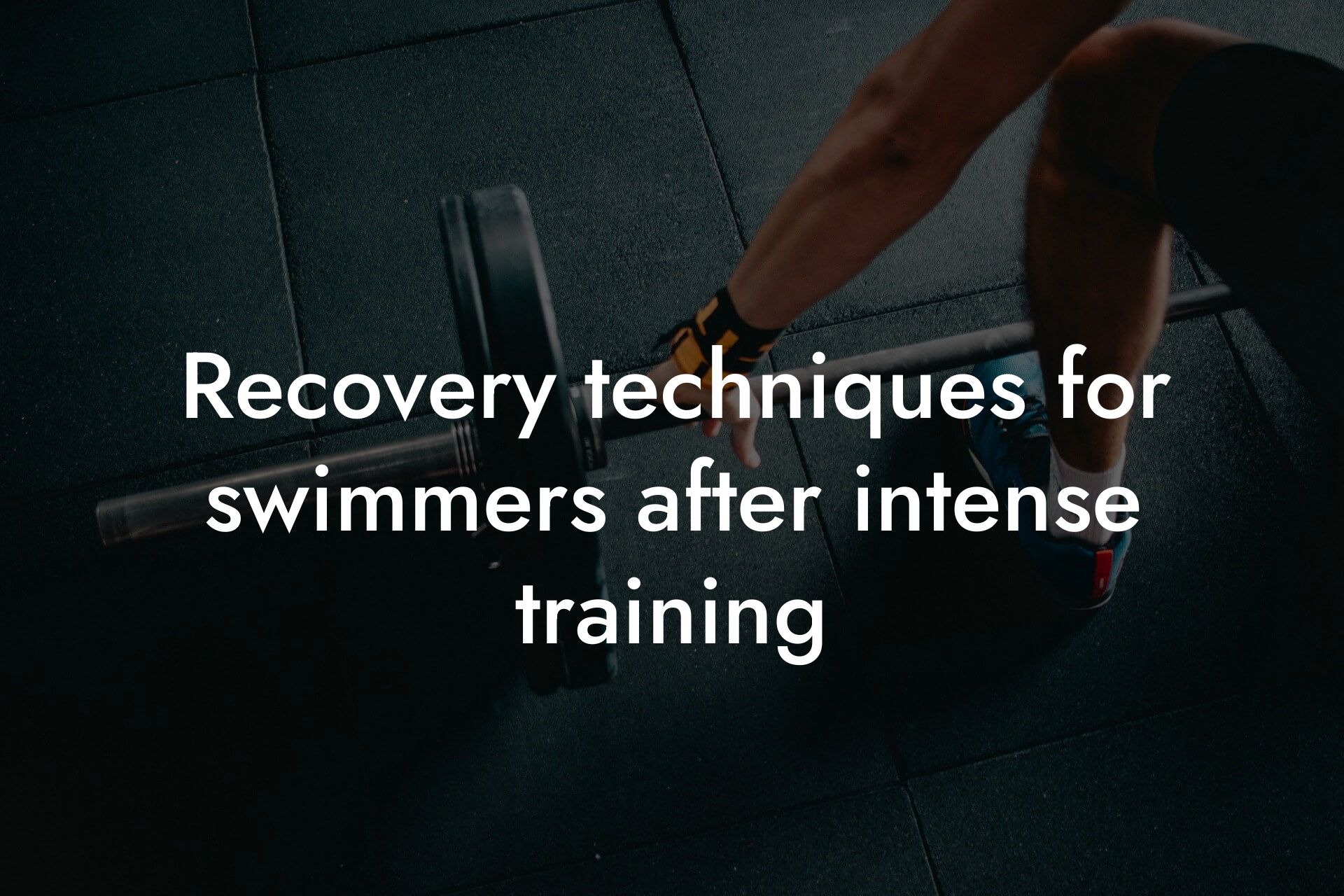 recovery techniques for swimmers after intense training tano performance dexa scanners body composition testing