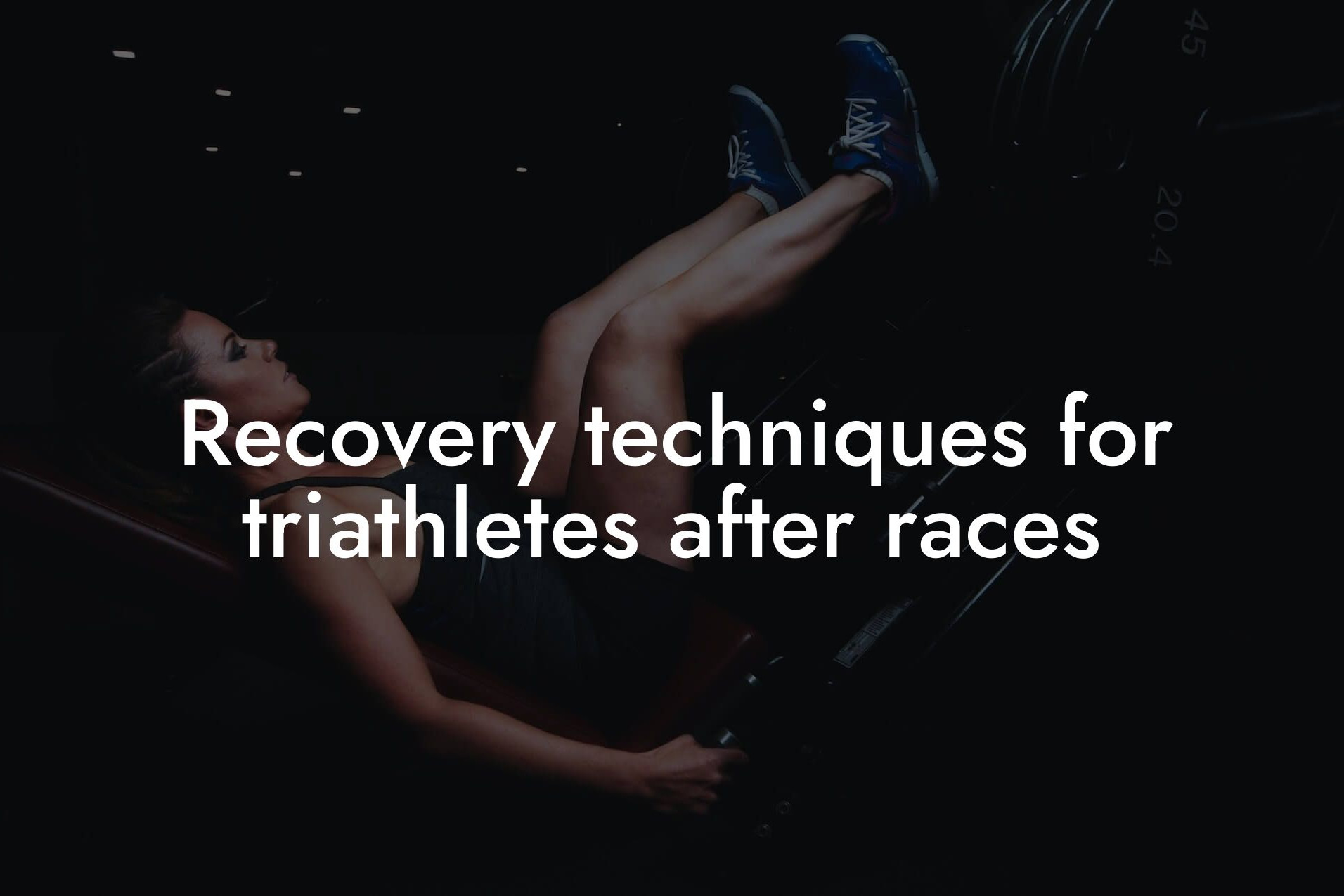 recovery techniques for triathletes after races tano performance dexa scanners body composition testing