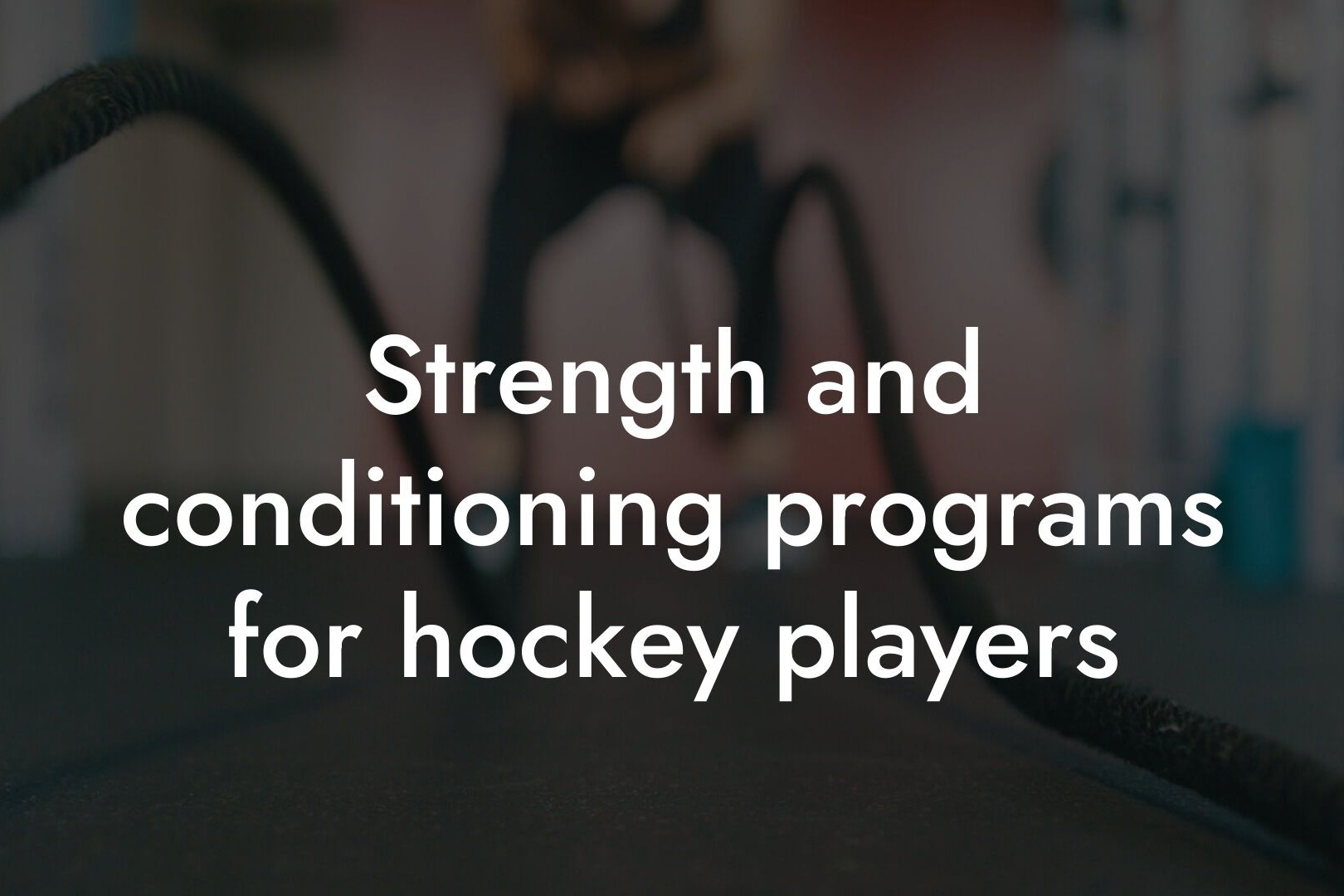 strength and conditioning programs for hockey players tano performance dexa scanners body composition testing