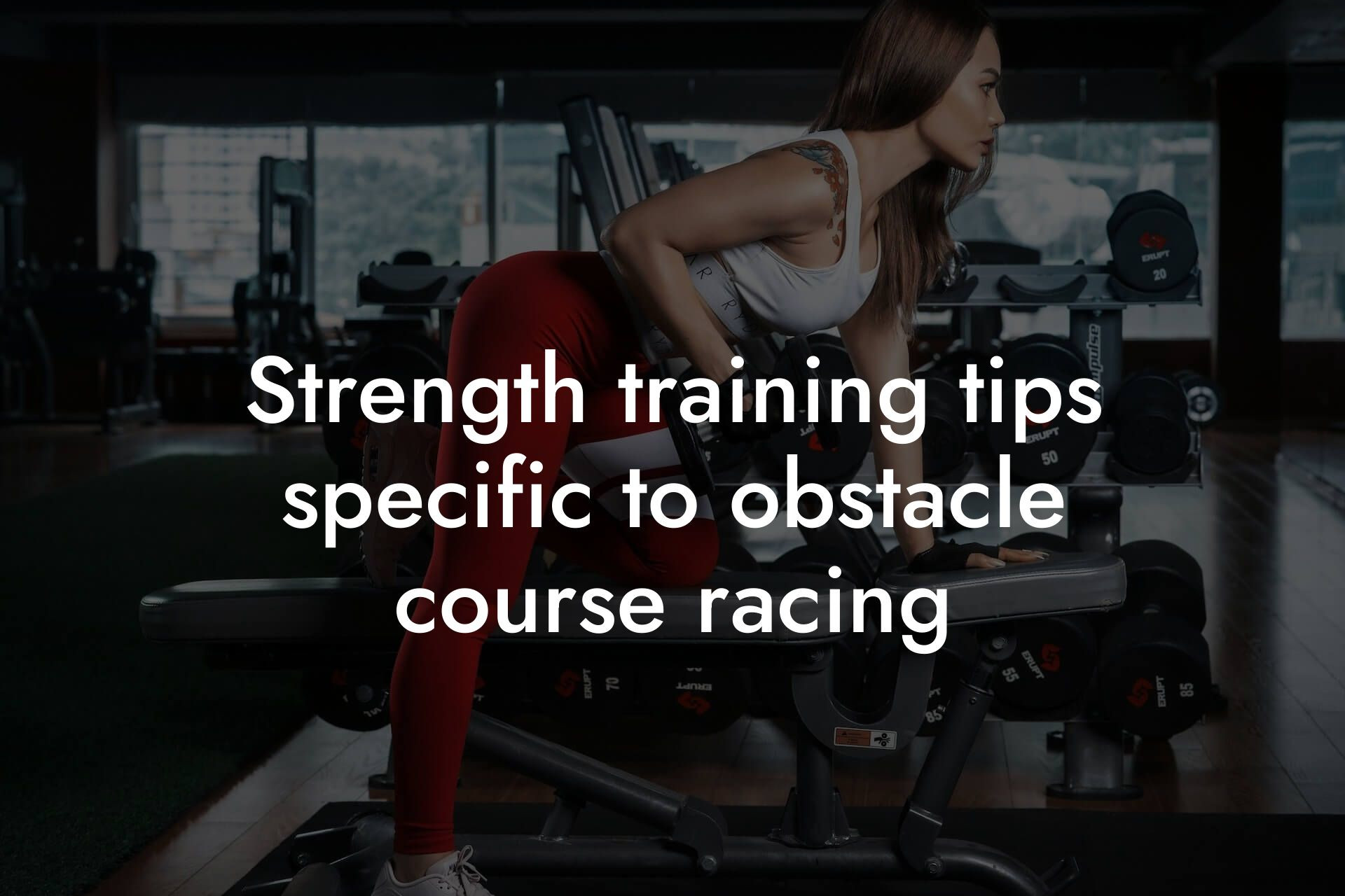 strength training tips specific to obstacle course racing tano performance dexa scanners body composition testing