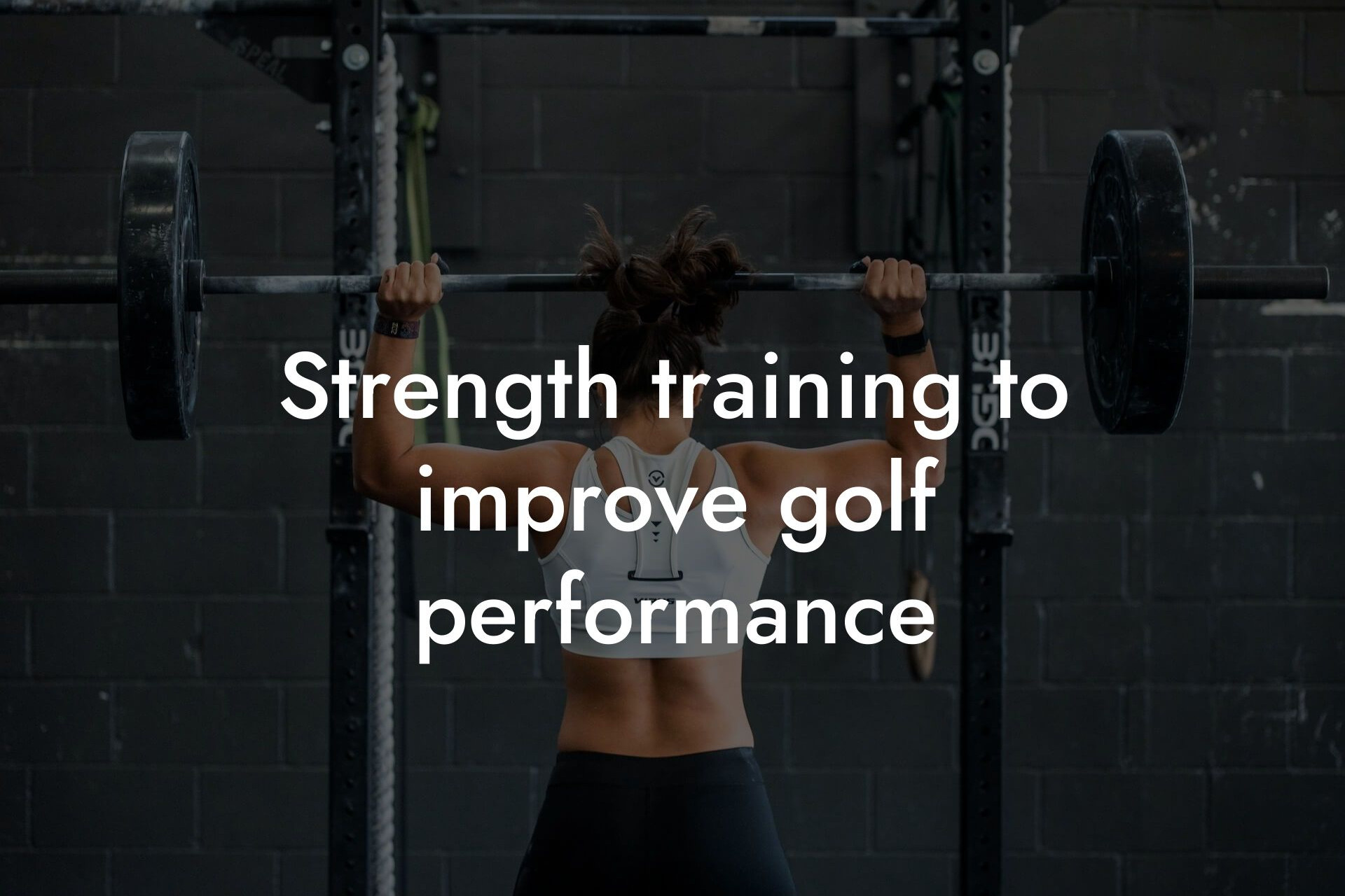 strength training to improve golf performance tano performance dexa scanners body composition testing