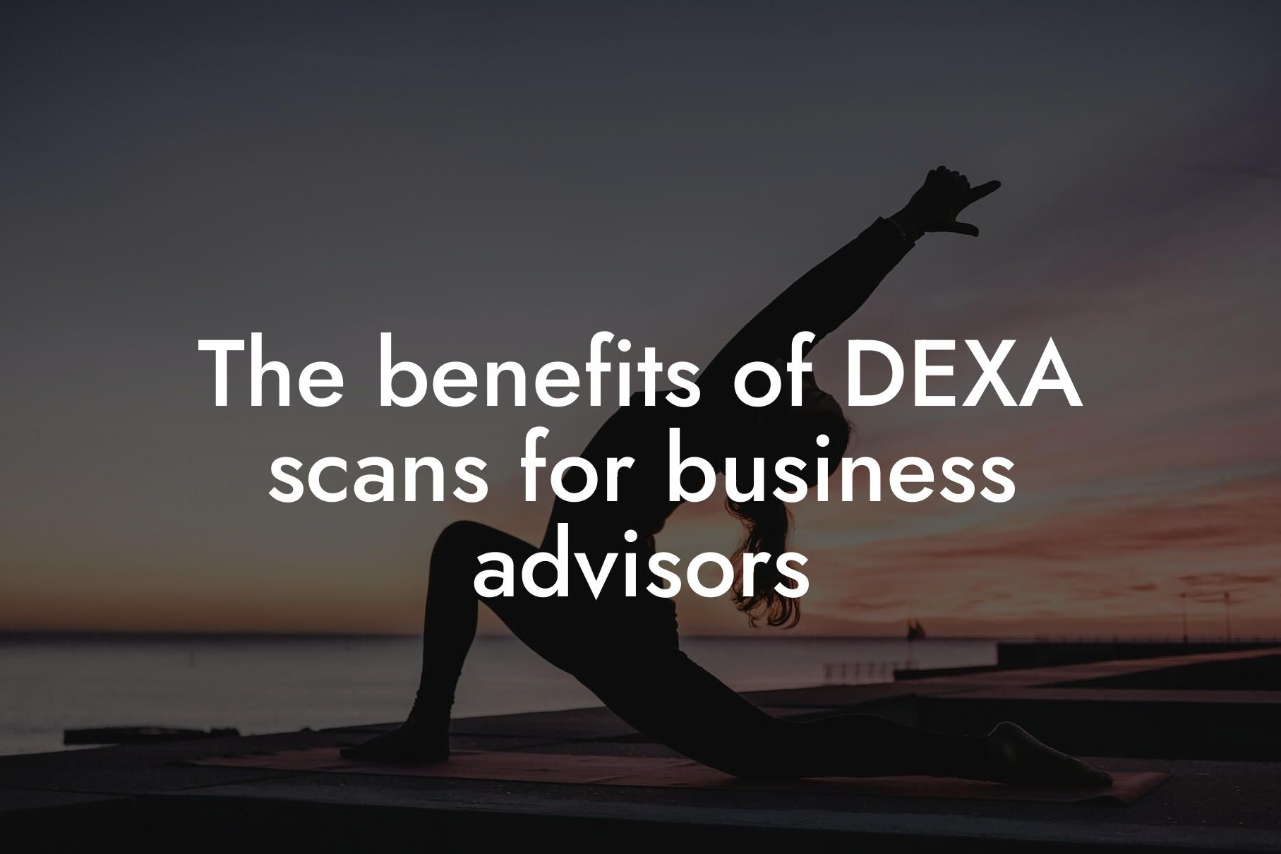 the benefits of dexa scans for business advisors tano performance dexa scanners body composition testing