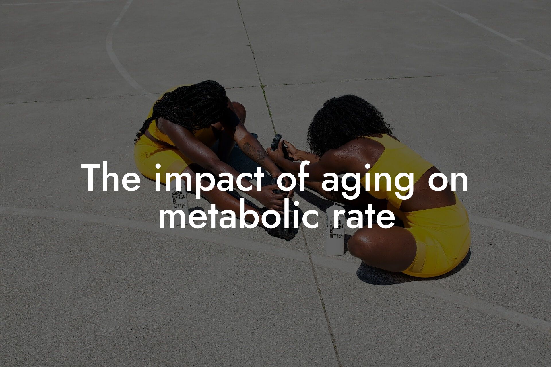 the impact of aging on metabolic rate tano performance dexa scanners body composition testing