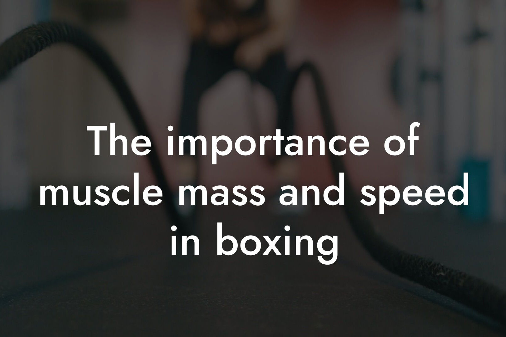 the importance of muscle mass and speed in boxing tano performance dexa scanners body composition testing