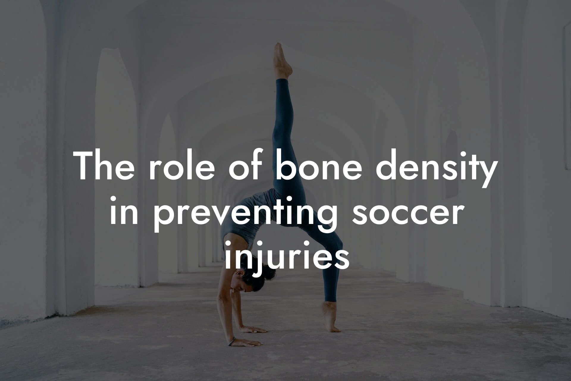 the role of bone density in preventing soccer injuries tano performance dexa scanners body composition testing